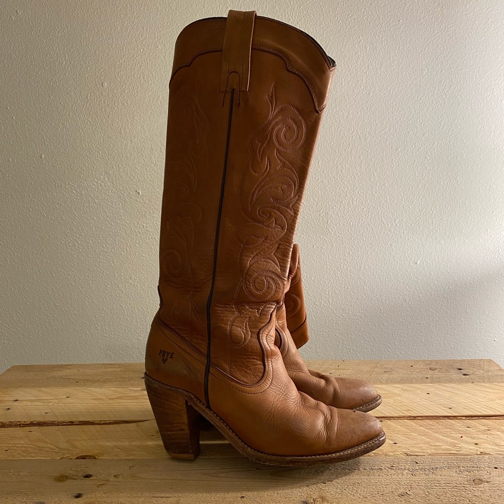 Rustic Frye Boots
